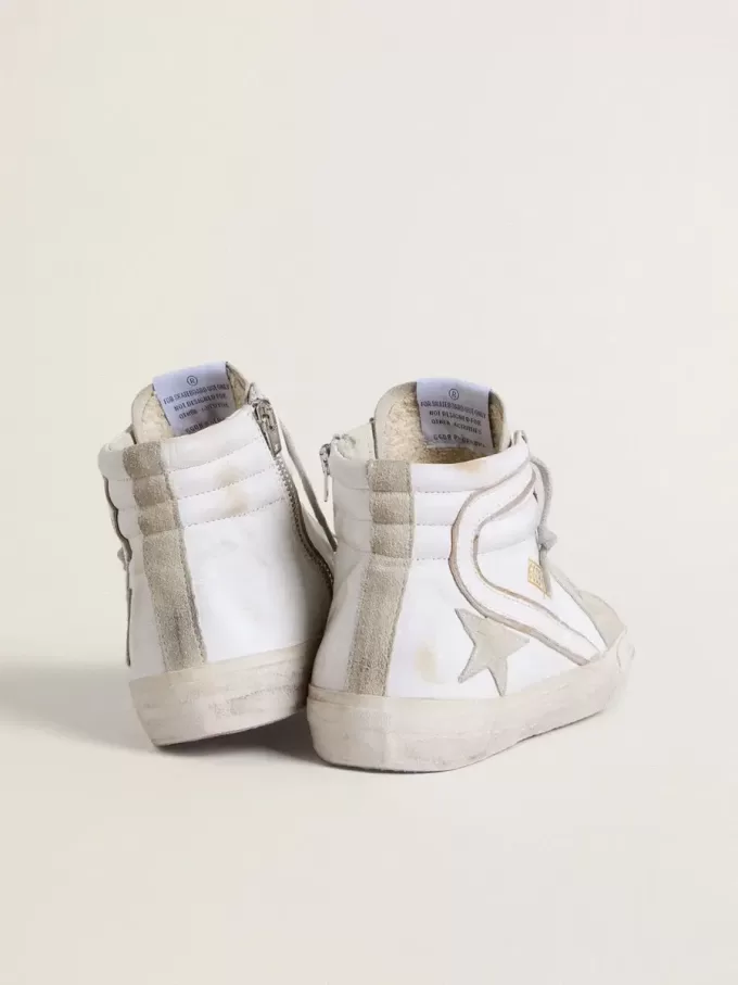 Sandalias de hombre en piel con detalles de ante Sandalias de hombre en piel con detalles de ante