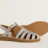 Sandalias Maxime Young en plata con microglitter Sandalias Maxime Young en plata con microglitter