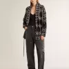 Sandalias Nico con tacón bajo en piel gris metalizada Sandalias Nico con tacón bajo en piel gris metalizada