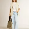 Sandalias Nico con tacón bajo en piel metalizada dorada Sandalias Nico con tacón bajo en piel metalizada dorada