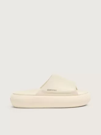 Sandalias sin cordones Space-Star para hombre en piel blanca