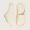 Sandalias sin cordones Space-Star para hombre en piel blanca Sandalias sin cordones Space-Star para hombre en piel blanca