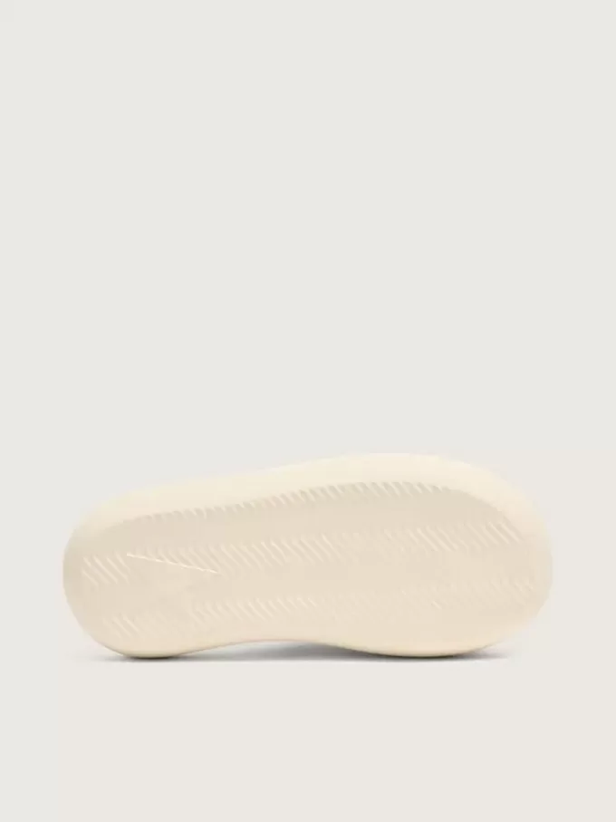 Sandalias sin cordones Space-Star para hombre en piel blanca Sandalias sin cordones Space-Star para hombre en piel blanca