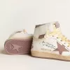 Sky-Star en piel blanca con estrella de piel rosa