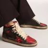 Sky-Star para hombre en piel negra brillante con estrella roja Sky-Star para hombre en piel negra brillante con estrella roja
