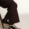 Slide Penstar para hombre en ante negro con estrella negra y destello blanco Slide Penstar para hombre en ante negro con estrella negra y destello blanco
