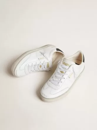 Soul Star para hombre en piel blanca con lengüeta trasera en piel negra