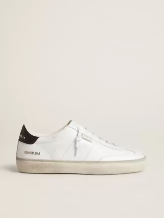 Soul Star para mujer en piel blanca con lengüeta del talón en piel negra