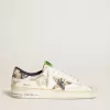 Stardan LAB para hombre en piel blanca con estrella de camuflaje y lengüeta en el talón Stardan LAB para hombre en piel blanca con estrella de camuflaje y lengüeta en el talón