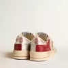 Stardan LTD para hombre en malla y nubuck con estrella de napa y lengüeta de cuero en el talón
