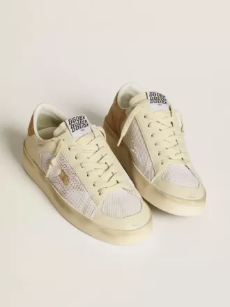 Stardan LTD para mujer con estrella de piel beige y lengüeta del talón de piel beige cocodrilo Stardan LTD para mujer con estrella de piel beige y lengüeta del talón de piel beige cocodrilo