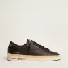 Stardan para hombre en cuero totalmente negro
