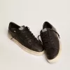 Stardan para hombre en cuero totalmente negro