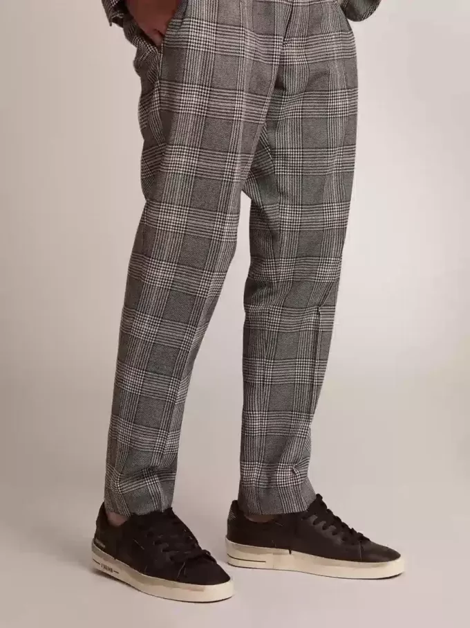 Stardan para hombre en cuero totalmente negro