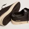 Stardan para hombre en cuero totalmente negro
