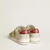 Stardan para hombre en nubuck y piel craquelada con estrella de piel metalizada plateada