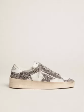 Stardan para mujer en piel blanca y purpurina