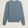 Sudadera azul celeste con logotipo invertido en la espalda – Jersey Capsule Sudadera azul celeste con logotipo invertido en la espalda – Jersey Capsule