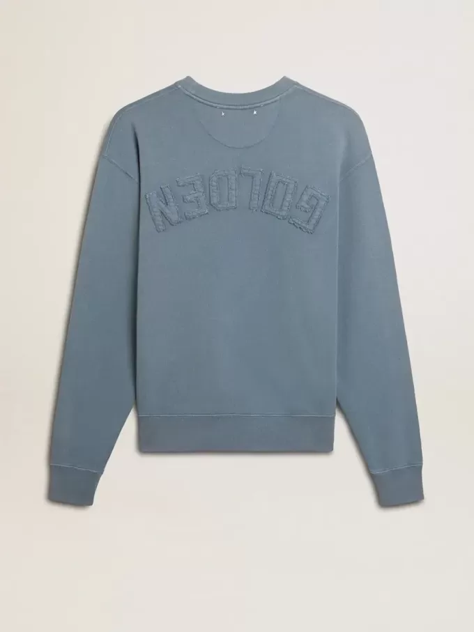 Sudadera azul celeste con logotipo invertido en la espalda – Jersey Capsule Sudadera azul celeste con logotipo invertido en la espalda – Jersey Capsule