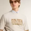 Sudadera blanca de algodón para hombre con estampado delantero Sudadera blanca de algodón para hombre con estampado delantero