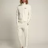 Sudadera con cremallera para hombre en color blanco papiro con estrellas negras Sudadera con cremallera para hombre en color blanco papiro con estrellas negras