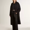Sudadera corta de algodón para mujer con cristales en la parte delantera Sudadera corta de algodón para mujer con cristales en la parte delantera
