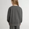 Sudadera gris para niños con logotipo en relieve Sudadera gris para niños con logotipo en relieve