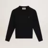 Sudadera negra de la colección Athena Star con estrella tono sobre tono en la parte delantera. Sudadera negra de la colección Athena Star con estrella tono sobre tono en la parte delantera.