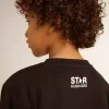 Sudadera negra para niño con una estrella maxi blanca en la parte delantera