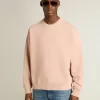 Sudadera rosa empolvado con logotipo invertido en la espalda – Jersey Capsule Sudadera rosa empolvado con logotipo invertido en la espalda – Jersey Capsule