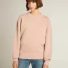 Sudadera rosa empolvado con logotipo invertido en la espalda – Jersey Capsule Sudadera rosa empolvado con logotipo invertido en la espalda – Jersey Capsule