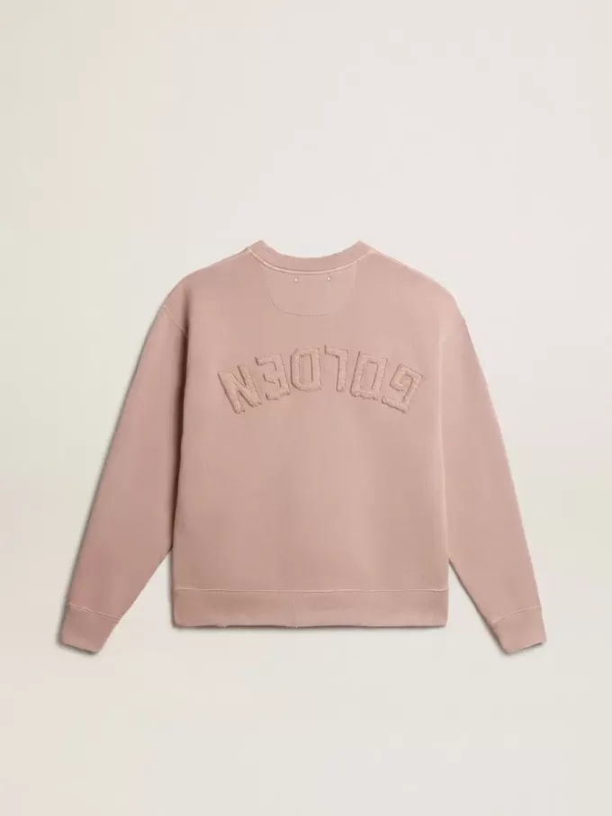 Sudadera rosa empolvado con logotipo invertido en la espalda – Jersey Capsule Sudadera rosa empolvado con logotipo invertido en la espalda – Jersey Capsule