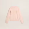 Sudadera rosa para niña con letras rosas en la parte delantera Sudadera rosa para niña con letras rosas en la parte delantera