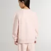Sudadera rosa para niña con letras rosas en la parte delantera Sudadera rosa para niña con letras rosas en la parte delantera