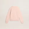 Sudadera rosa para niña con letras rosas en la parte delantera Sudadera rosa para niña con letras rosas en la parte delantera