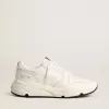 Suela de running para hombre de origen biológico con estrella blanca y lengüeta en el talón Suela de running para hombre de origen biológico con estrella blanca y lengüeta en el talón