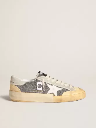 Super-Star LAB para hombre con estrella blanca y parte superior con purpurina Swarovski