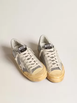 Super-Star LAB para hombre con estrella blanca y parte superior con purpurina Swarovski