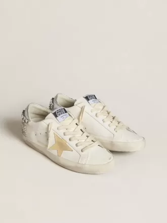 Super-Star LTD con estrella de ante y lengüeta de cuero con cristales Super-Star LTD con estrella de ante y lengüeta de cuero con cristales