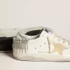 Super-Star LTD con estrella de ante y lengüeta de cuero con cristales Super-Star LTD con estrella de ante y lengüeta de cuero con cristales