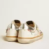 Super-Star LTD para hombre con estrella perforada y lengüeta metálica en el talón.