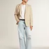 Super-Star LTD para hombre en napa con estrella metalizada y lengüeta del talón en nubuck