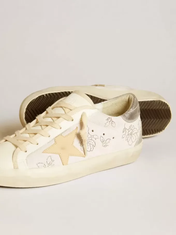 Super-Star LTD para mujer con cristales Swarovski y estrella de cuero gris humo. Super-Star LTD para mujer con cristales Swarovski y estrella de cuero gris humo.