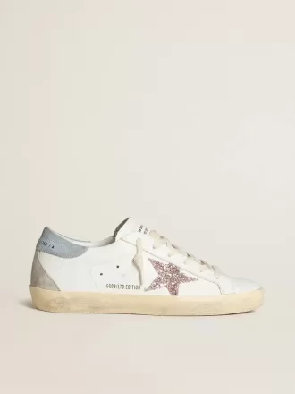 Super-Star LTD para mujer con estrella multicolor brillante y lengüeta de ante en el talón Super-Star LTD para mujer con estrella multicolor brillante y lengüeta de ante en el talón