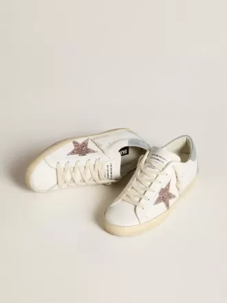 Super-Star LTD para mujer con estrella multicolor brillante y lengüeta de ante en el talón Super-Star LTD para mujer con estrella multicolor brillante y lengüeta de ante en el talón
