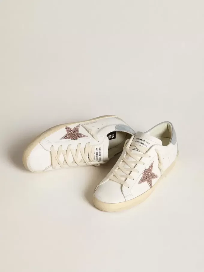 Super-Star LTD para mujer con estrella multicolor brillante y lengüeta de ante en el talón Super-Star LTD para mujer con estrella multicolor brillante y lengüeta de ante en el talón