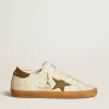 Super-Star LTD para mujer con estrella y lengüeta en el talón de nubuck verde militar Super-Star LTD para mujer con estrella y lengüeta en el talón de nubuck verde militar
