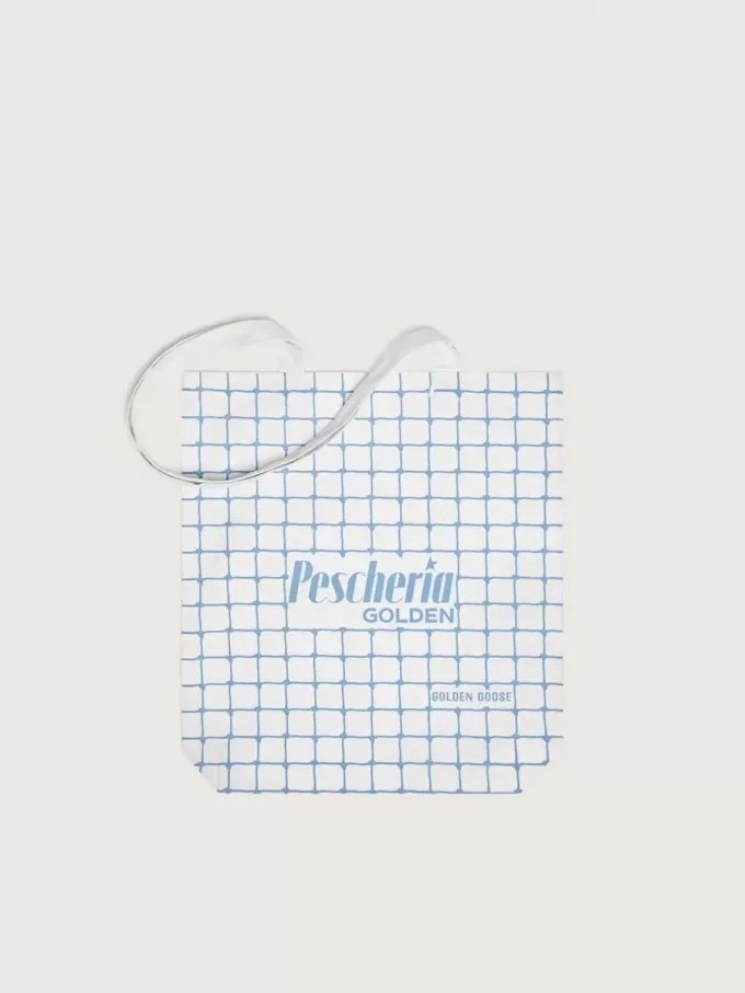Super-Star LTD para hombre en piel blanca con estrella y lengüeta del talón en piel azul claro