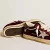 Super-Star LTD para mujer en terciopelo con estrella y lengüeta del talón en piel metalizada Super-Star LTD para mujer en terciopelo con estrella y lengüeta del talón en piel metalizada