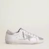 Super-Star para mujer con estrella de ante gris e inserciones plateadas brillantes Super-Star para mujer con estrella de ante gris e inserciones plateadas brillantes
